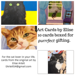 Cats and text-Elise