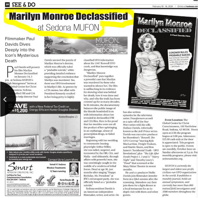 Marilyn Monroe-KUDOSAZ 1-10-2024